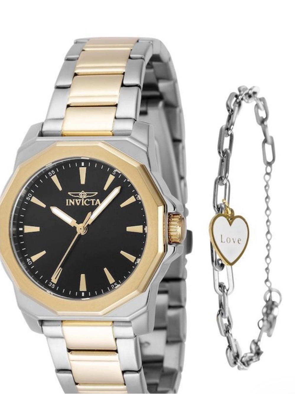 Invicta Watch & Bracelet Set